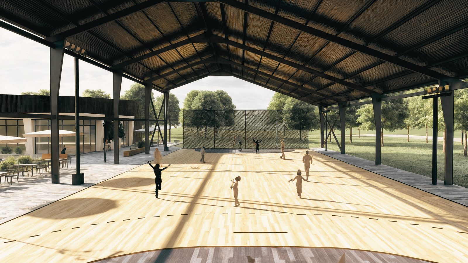 Gimnasio Polivalente Cubierto